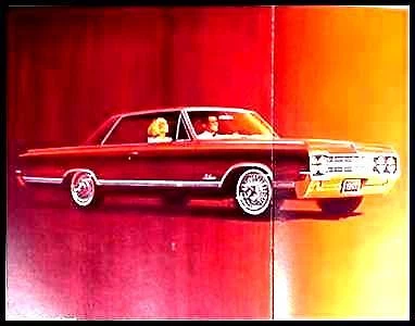 Oldsmobile Dlx 1965 Folleto 442, Jetfire, Starfire! XLNT 65 Foto 3 de 3