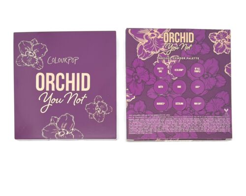 Colourpop ORCHID YOU NOT Purple Mauve Eyeshadow Palette Authentic New In Box - Picture 3 of 3