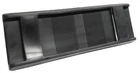 Black Rubber Shoulder Strap Pad for Travel Sport Laptop Bags & Cases - 1.5" Wide