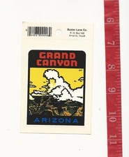 Vintage Vinyl decal Arizona Grand Canyon  Baxter Lane 