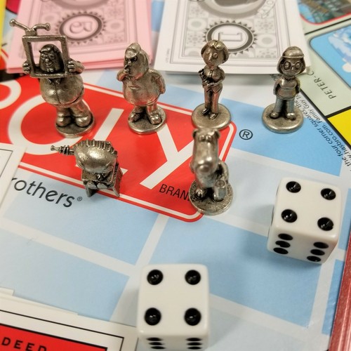 Family Guy Monopoly Game Collector's Edition with Exclusive Tokens - 2006 - Picture 4 of 8