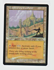 Magic the Gathering ~ 1x Temple of the False God  ~ 30th Anniversary Foil ~ M/NM