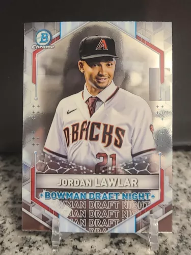2021 Bowman Draft Jordan Lawlar Draft Night #BDN-4 RC
