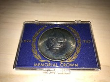 Winston Churchill Memorial Crown Coin Commemorative 1965 England Elizabeth