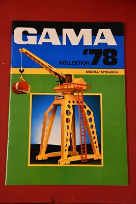 Gama Katalog 1978 aus Händlernachlass