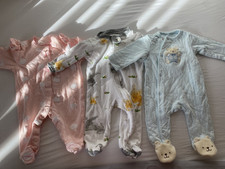 Pack of 3 Pajamas Diffrent Brand 0-3 Months
