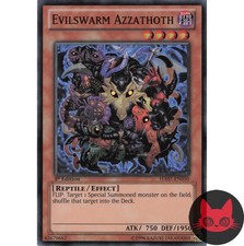 Yugioh Evilswarm Azzathoth HA07-EN050 Super Rare 1st Edition NM
