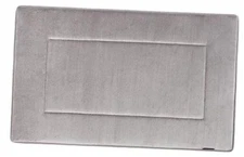 Ultra-Soft High Density Memory Foam Runner (21in x 34in) Grey 