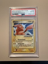 Pikachu Gold Star Holo 104/110 (2006) EX Holon Phantoms PSA 6 on eBay