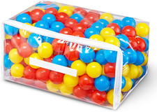 100 Ball Pit Balls for Kids, Plastic Balls for Ball Pit, Play Balls for Toddlers