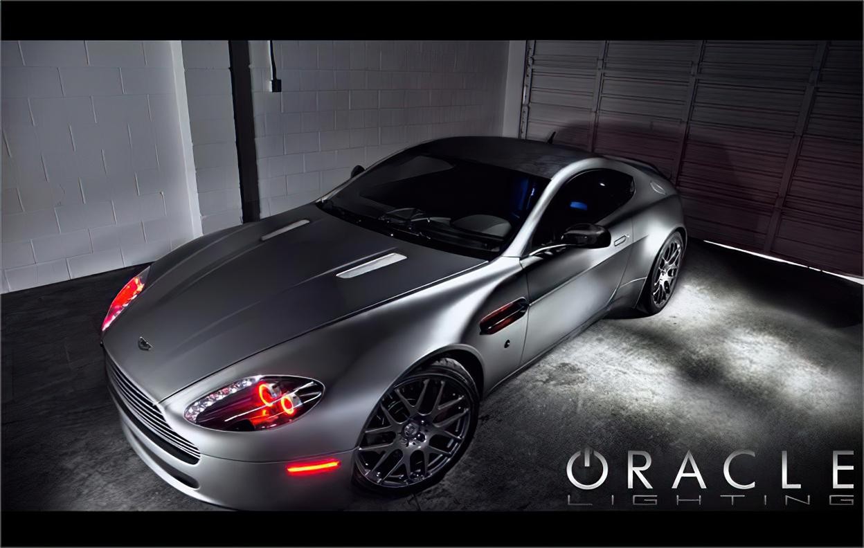 Oracle Headlight Halo Ring Emitter Set - 2005 thru Fits 2010 Aston Martin Vanqui