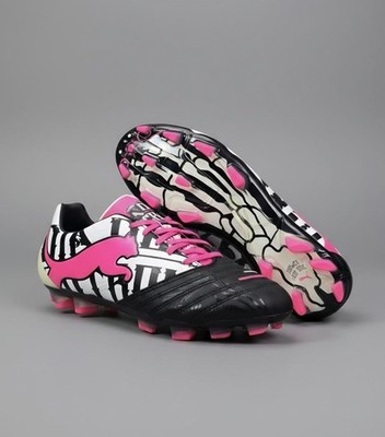 Puma PowerCat 1 Graphic FG  Dia del Futbol  Mens Soccer Cleats Size 9.5 Rare 