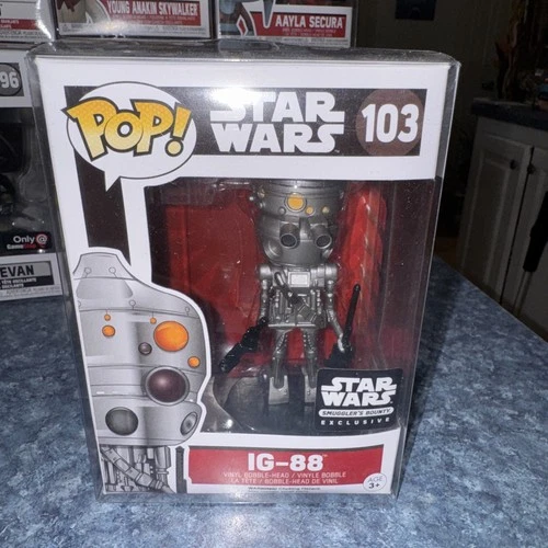 Funko Pop Star Wars IG-88 #103 Smuggler's Bounty Exclusive Vinyl Figure