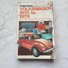 Chiltons Repair Tune Up Guide Volkswagon Vw 1970 To 1979 Beetle Karmann Ghia Chiltons Repair Tune Up Guide Volkswagon Vw 1970 To 1979 Beetle Karmann Ghia