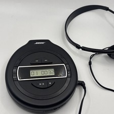 Bose PM-1 Personal Portable Anti-Skip CD Player Black TESTED WORKS GREAT  