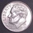 2009-D Roosevelt Dime 10C Brilliant Uncirculated BU Denver Coin Low Mintage