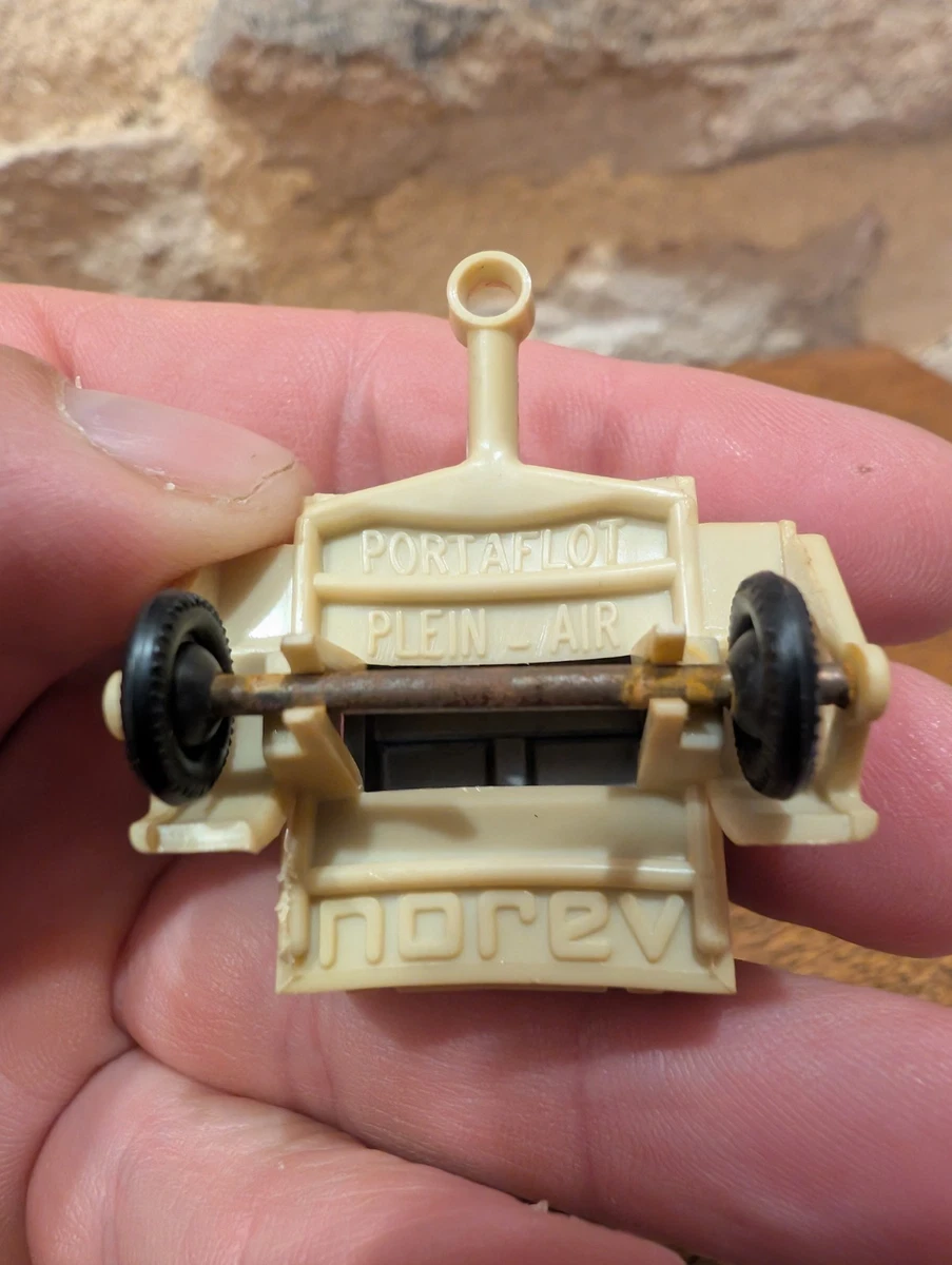 Norev, remorque portaflot, plein-air, remorque bagagère 1/43, état ++ land rover