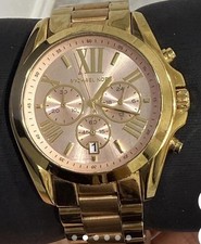 Image of Michael Kors MK6359 Bradshaw Women's Watch - Gold/Rose