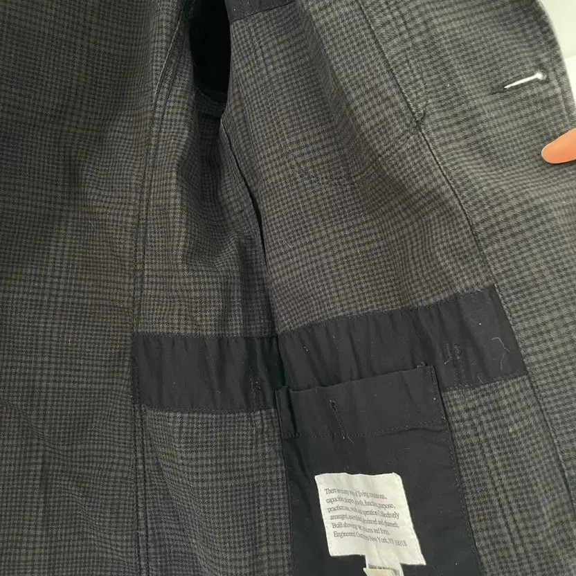 Engineered Garments Checked Jacket for Men, Used … - image 4