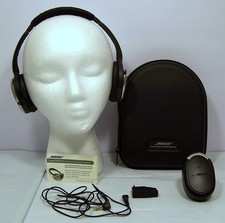 Bose QuietComfort 3 QC-3 Acoustic Noise Cancelling Headphones w/ Case, Charger