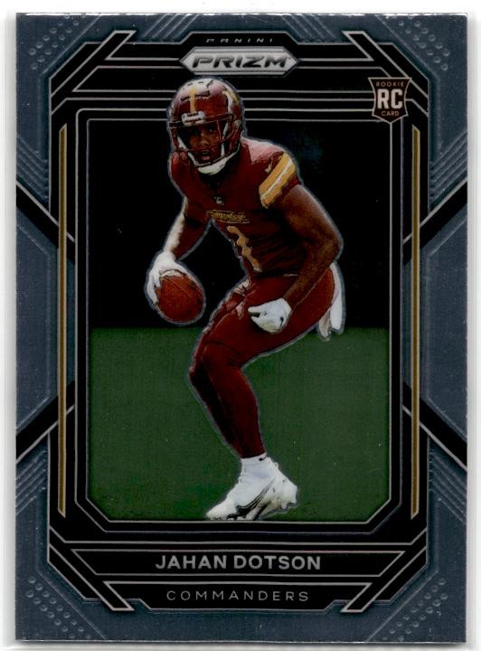 2022 Panini Prizm #312 Jahan Dotson Washington Commanders