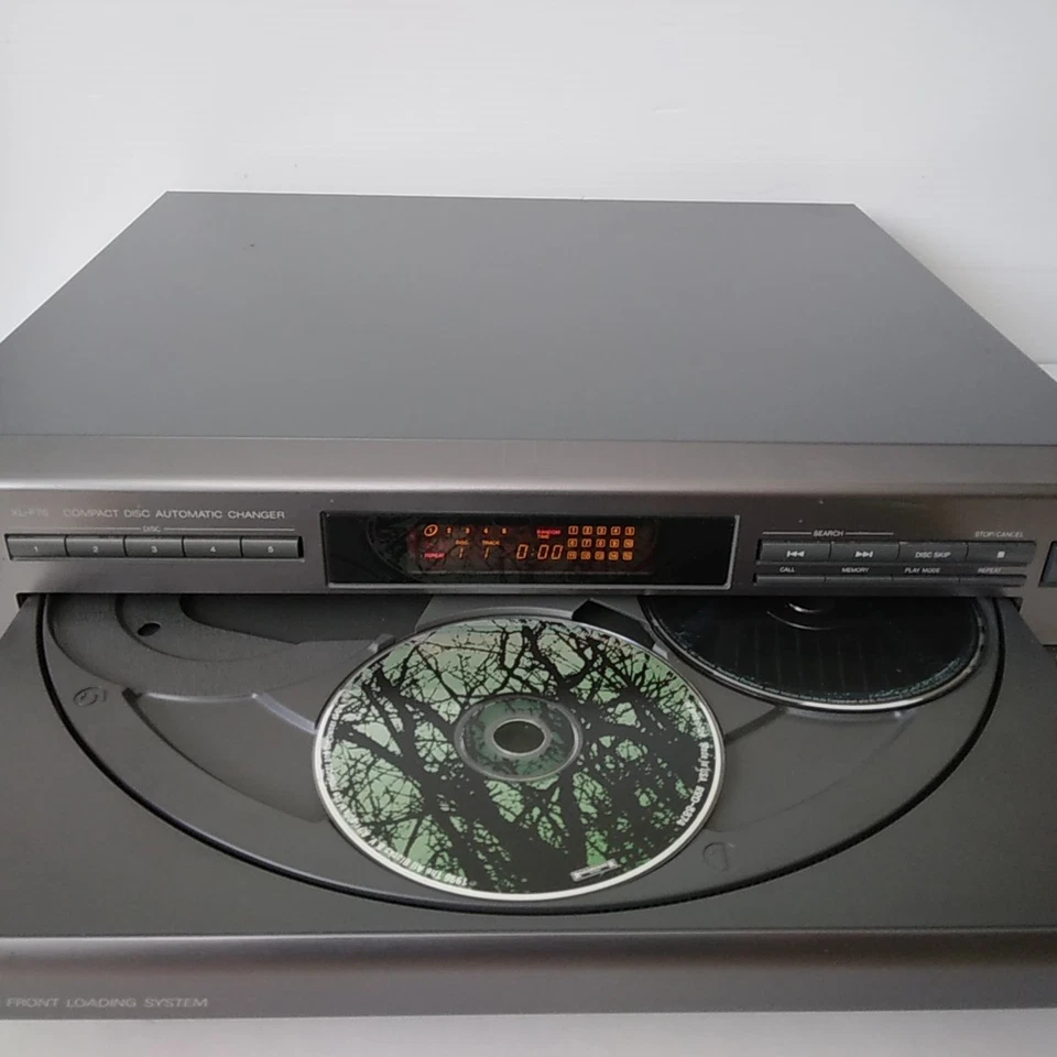 JVC XL-F76 5 Disc Carousel CD Changer-No Remote-1993-Tested/Working - Image 4 of 4