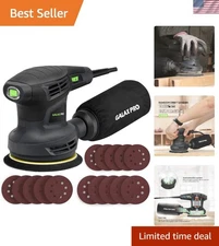 Professional 13000 OPM 5” Orbital Sander with 6 Speeds & Sanding Discs Included