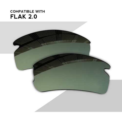 Wholesale POLARIZED Replacement Lenses for-Oakley Flak 2.0 OO9295 Sunglasses - Afbeelding 18 van 18