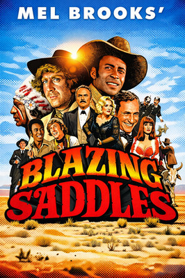 Blazing Saddles POP Art recreation Custom Card ACEO #029