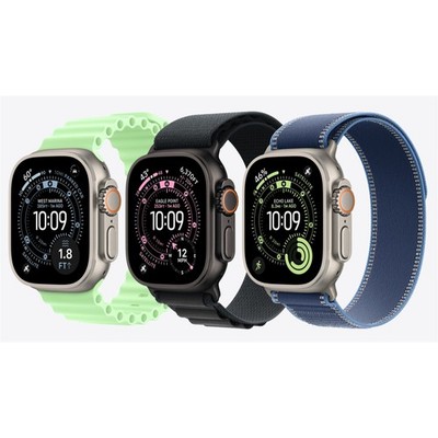 Apple Watch Ultra 3rd Gen 49MM GPS & Cellular Black Titanium Case - Excellent