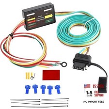 LED Compatible Powered 3-to-2-Wire Splice-in Trailer Tail Light Converter