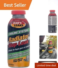 Bar's Leaks Radiator Stop Leak, 11 oz - Ultimate Leak Prevention Formula