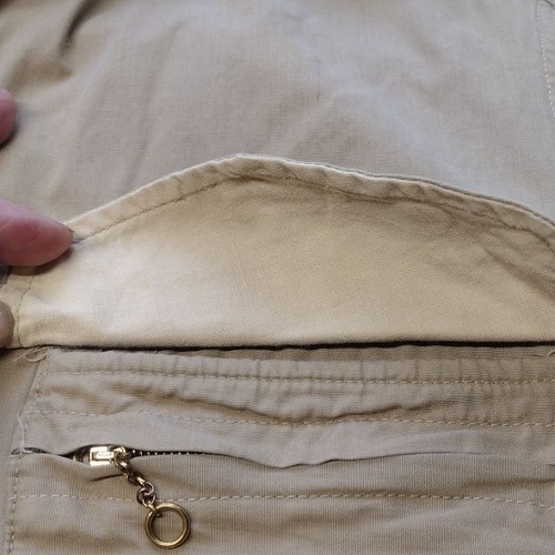 1950's American Field Men's Med-Large Hunting Jacket Hettrick Canvas Game Pouch - Picture 13 of 19