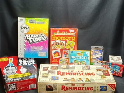 Bundle Job Lot Family Games Some Vintage Reminiscing Trivia Memory Free UK P&P