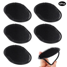 6 Pcs Palm Combs for Men, Massager Hair Brush Comb,Shower Comb,pocket brush