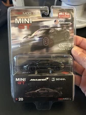 MINI GT #20 McLaren Senna Onyx Black MGT00020
