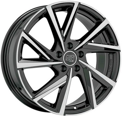 4x Alufelgen MSW 80 für Ford Focus  DYB ABE 19 Zoll Felgen