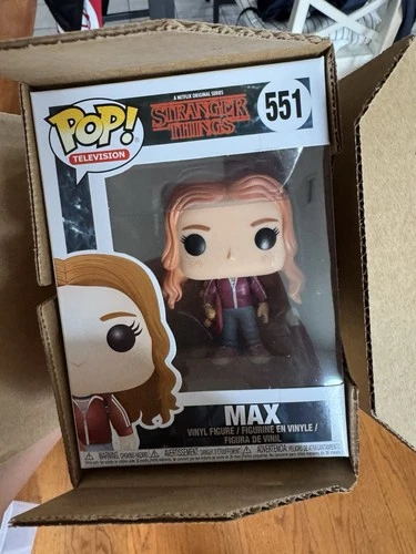 Funko Pop Stranger Things Max with Skateboard #551 Netflix