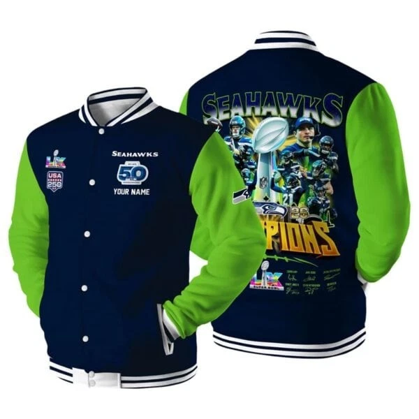 2026 Seahawks SB Champions Jacket
