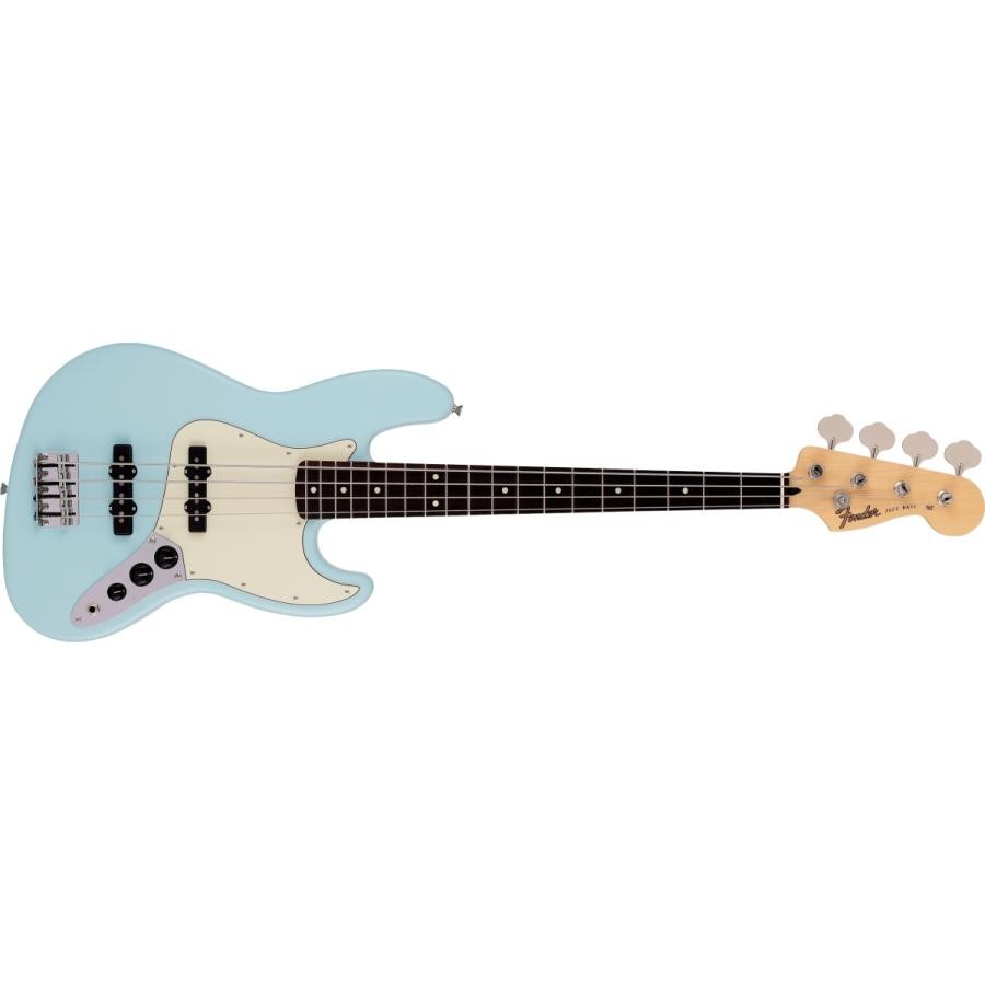 Fender Made in Japan Junior Collection Jazz Bass Satin Daphne Blue