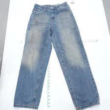 Vintage Wild Fable Jeans Womens 6 Blue Denim Cotton High-Rise Straight Leg