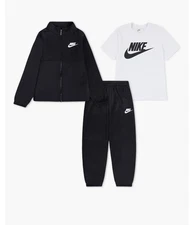 Nike Kids 3 Piece Set ZIP UP ,Shirt and Pants  Sizes 4,5,6,7