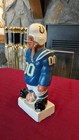 Vintage 1950s Baltimore Colts Ceramic Bank Football Player Statue by Fred Kail — photo 2