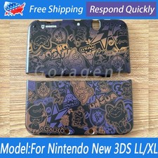 For Nintendo New 3DS LL/XL Top  Bottom Hard Protective Case Cover Housing Shell