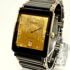 Rado DiaStar Jubile Ref.160.0281.3N  Titanium Plated Ceramic Quartz