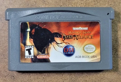 Baldur's Gate: Dark Alliance  Game Boy Advance, 2004 Authentic And Tested