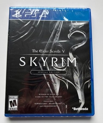 Elder Scrolls V: Skyrim -- Special Edition (PlayStation 4, 2016) Sealed