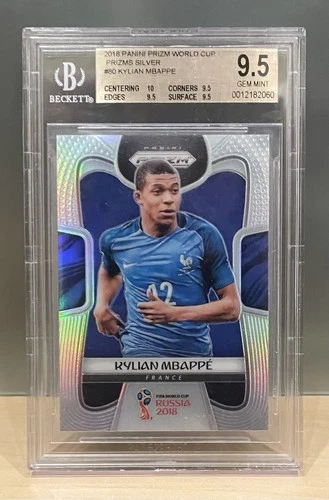 Kylian Mbapp 2018 Panini Prizm Kylian Mbapp #80 Silver Prizm
