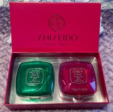 SHISEIDO GINZA TOKYO HONEY CAKE TRANSLUCENT SOAP DUO 3.5 OZ EACH - NEW IN BOX