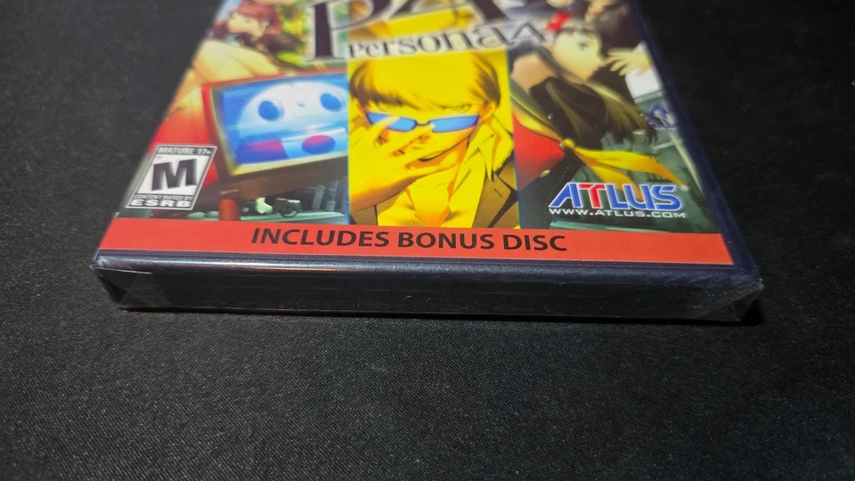 Shin Megami Tensei Persona 4 + Disco de bonificación Sony Playstation 2 PS2 NUEVO SELLADO Foto 4 de 4